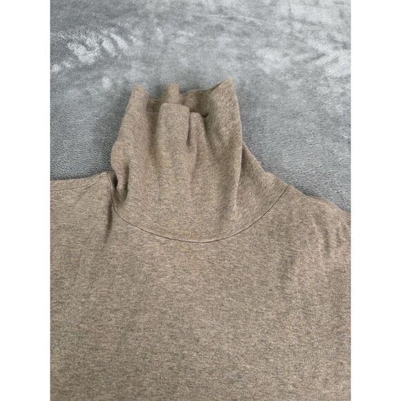 Vintage Polo Ralph Lauren Mock Neck Pullover Sweater Men's Size Large Beige - Picture 4 of 9